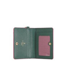 LANVIN en Bleu リム リール付き2面パスケース