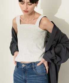 AMERICAN HOLIC 抗菌防臭テレコベアタンクトップ