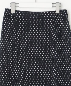 J.PRESS LADIES 【洗える】ジオメトリック マーメイド スカート