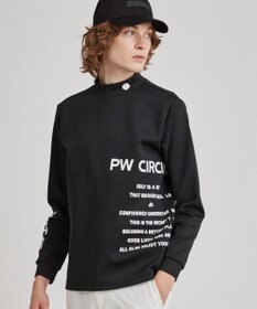 PW CIRCULUS 【ストレッチ / 快適 / 一枚でサマになる】【MEN】NEW ロゴモック T