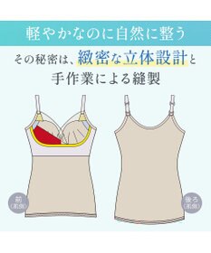 BRADELIS New York 【BRADELIS NewYork peace】　キャッチャーカップソフトエアーブラキャミ26