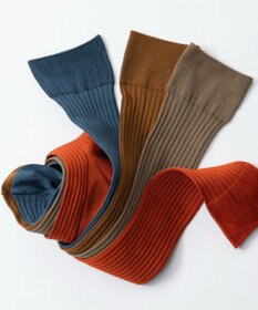 TRICOTE 6x2 RIB OVER KNEE SOCKS／6×2リブオーバーニーソックス