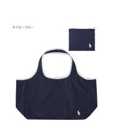 MOONBAT POLO RALPH LAUREN(ポロ ラルフローレン) 【C-zeroはっ水】レインバッグ ポロポニー 総柄 ポケッタブル ユニセックス 50D