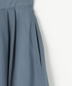 組曲 【洗える・イージーケア】カラーボイル フレアスカート