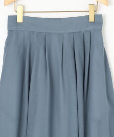 組曲 【洗える・イージーケア】カラーボイル フレアスカート