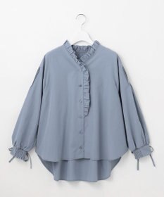 Feroux 【洗える】フリルシャツ ブラウス