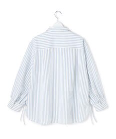 J.PRESS YORK STREET 【WOMEN】サイドドローストリング シャツブラウス