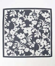 自由区 シルクコットンプリント スカーフ