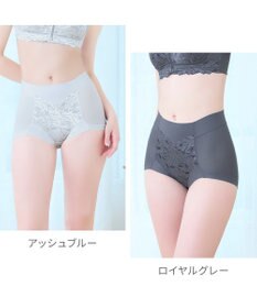 BRADELIS New York 【BRADELIS NewYork peace】　細みえ快適綿混ショーツ25 補正下着 深め ハイウエスト お腹スッキリ