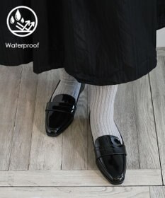 APOM 日本製 晴雨兼用スクエアトゥコインローファー15＜CRAHUG限定＞