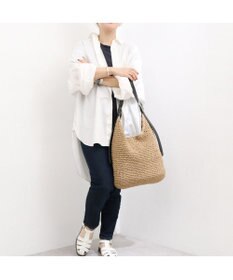 UNBILLION カシュカシュ cachecache / フリーハンドルクロッシュトート カゴバッグ