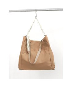 UNBILLION カシュカシュ cachecache / コード編みハンドルビッグナイロントート