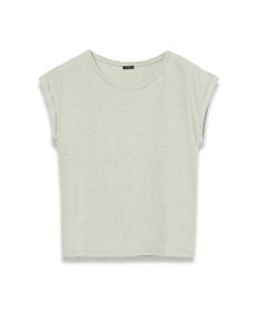 JOSEPH 【洗える】リネンジャージー　キャップスリーブトップス