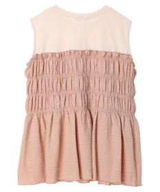 earth music&ecology ドッキングシャーリングプルオーバー