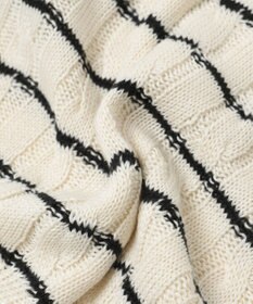 WEGO 別注USPOLO　ケーブルニットポロ