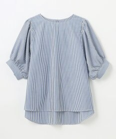 ANY 【抗菌防臭/速乾/手洗い可】エニィファンクション パフスリーブブラウス