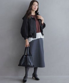 組曲 ストレッチクリアドッキング ニットプルオーバー