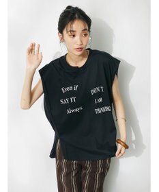 CRAFT STANDARD BOUTIQUE リメイクロゴノースリーブTee