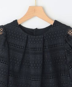 組曲 S ボーダーレース ブラウス