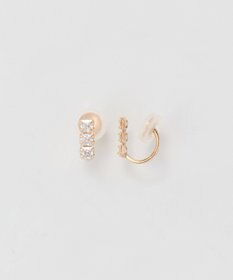 Phoebe 【K10】ストーンバーイヤリング　ゴールド