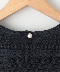 組曲 S ボーダーレース ブラウス