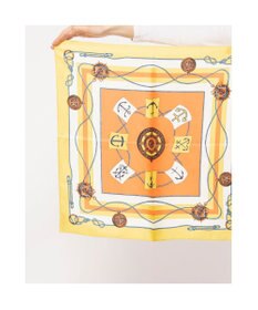 UNBILLION カカトゥ kakatoo / マリンガーランド柄シルクスカーフ