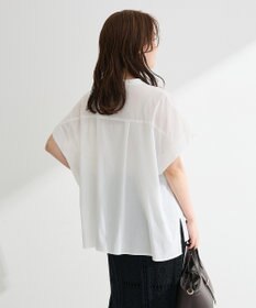 Green Parks 半袖シアースキッパーブラウス