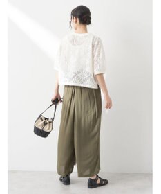 earth music&ecology レースプルオーバー