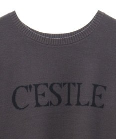 Green Parks もちやわロゴニットプルオーバー