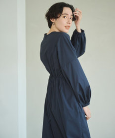 #Newans 【アイロンいらず】ウエストギャザーワンピース