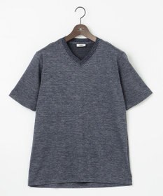 JOSEPH ABBOUD 【吸水速乾】リネンハニカムTシャツ
