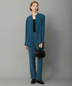 ICB L 【WEB限定カラーあり・洗える】 ライトダブルクロス ストレートパンツ