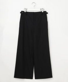 J.PRESS LADIES S 【人気素材】セルロースリネンストレッチ セミワイド パンツ