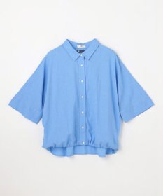 ANY ヨーロピアンリネンハーフスリーブシャツ