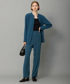 ICB L 【WEB限定カラーあり・洗える】 ライトダブルクロス ストレートパンツ