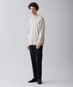 UNFILO MENS 【接触冷感】イージーケア ニットロングTEE [23年春夏商品]