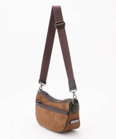 JOSEPH ABBOUD  【軽量/コンパクト】ライトスウェード ハーフムーン　バッグ