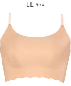 WACOAL 【GOCOCi ゴコチ】 ノンワイヤー ハーフトップ 伸びのよい素材を使用 ムレにくく快適 フラット仕上げ ホックなし ブラトップ レディース CGG220 /ワコール