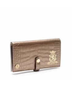 A.D.M.J. 【牛革】クロコ型押し/ロングウォレット
