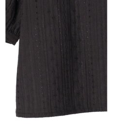 earth music&ecology 刺繍パフスリーブブラウス