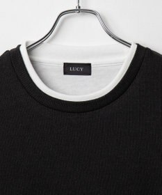 WEGO フェイクレイヤードベストT（LS）