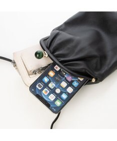 UNBILLION 【テレビ ドラマ着用アイテム】perche ジェムストーンガマグチモバイルショルダー