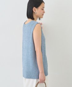 AMERICAN HOLIC ダブルZIPシャギーニットベスト