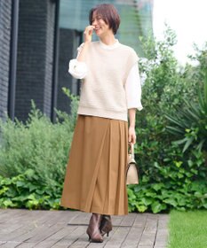 自由区 【洗える】TOROハイネック ブラウス