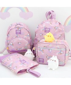 Mother garden 【2/15(日)で販売終了】 マザーガーデン MOLANG モラン 子供用 ショルダーバッグ 虹柄 通園バッグ