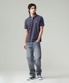 J.PRESS MEN 気品と愛嬌のバランスが抜群！【J.PRESS人気NO1ポロシャツ】 バックブルカノコレジメン ポロシャツ