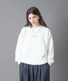 WEGO 【ユニセックス着用ITEM】アクセ付きフォトグラフィックプルオーバー