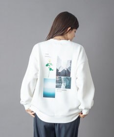 WEGO 【ユニセックス着用ITEM】アクセ付きフォトグラフィックプルオーバー