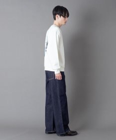 WEGO 【ユニセックス着用ITEM】アクセ付きフォトグラフィックプルオーバー