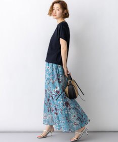 23区 【先行予約】レーヨンポリエステルストレッチ プルオーバー ニット